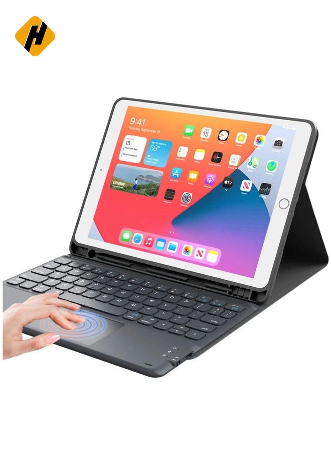 iPad Keyboard 9th Generation, Keyboard for iPad 8th Generation/7th Gen iPad, Black, 10.2