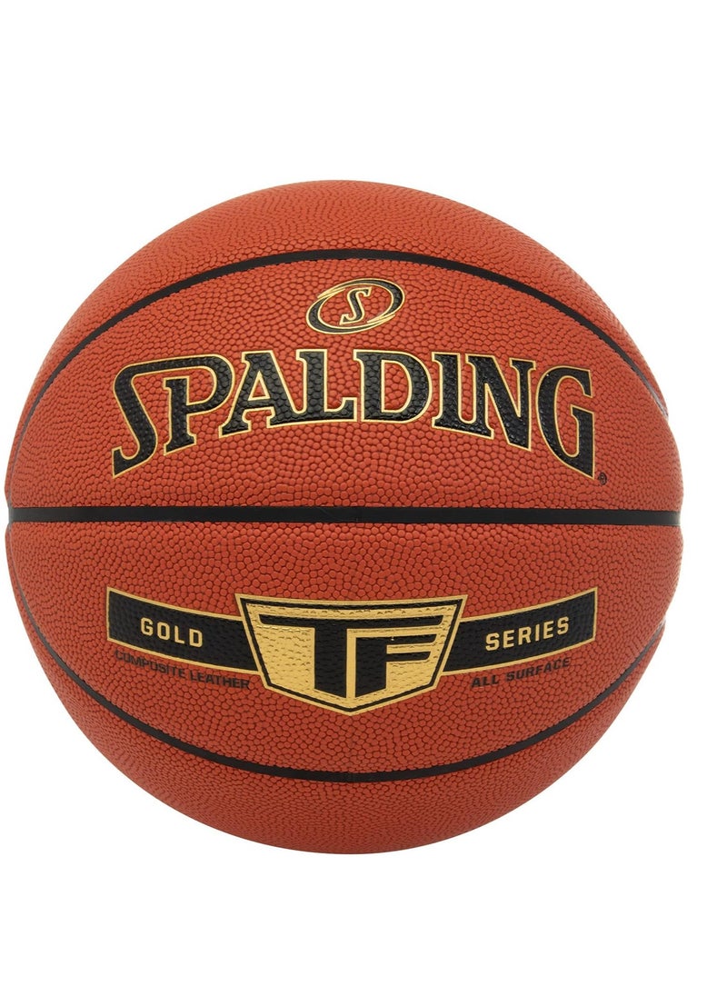 76857Z Basketball, Orange, Size 7 – High-Quality, Official Game Basketball