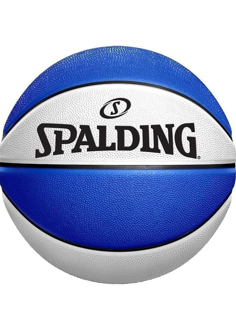 SPLD Alt Panel Basketball, Blue/White, Size 7 – High-Quality Outdoor Basketball