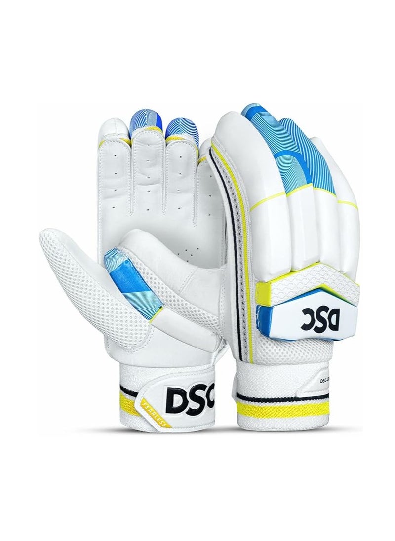 Condor Motion Cricket Batting Gloves | Multicolor | Size: Mens | For Right-Hand Batsman | Duperioe Grip | Comfortable