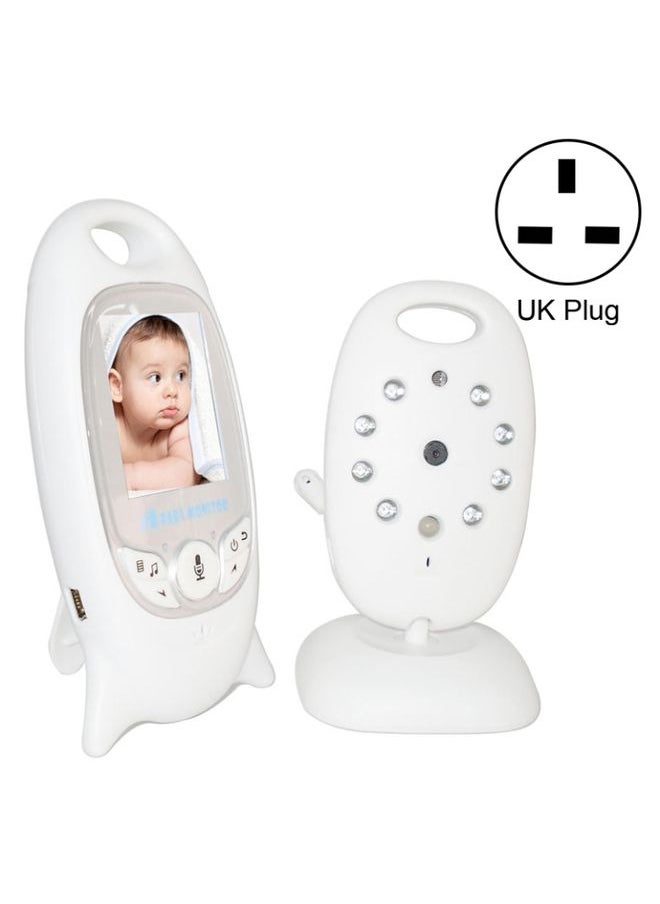 VB601 2.0 inch LCD Screen Hassle-Free Portable Baby Monitor, Support Two Way Talk Back, Night Vision(UK Plug)