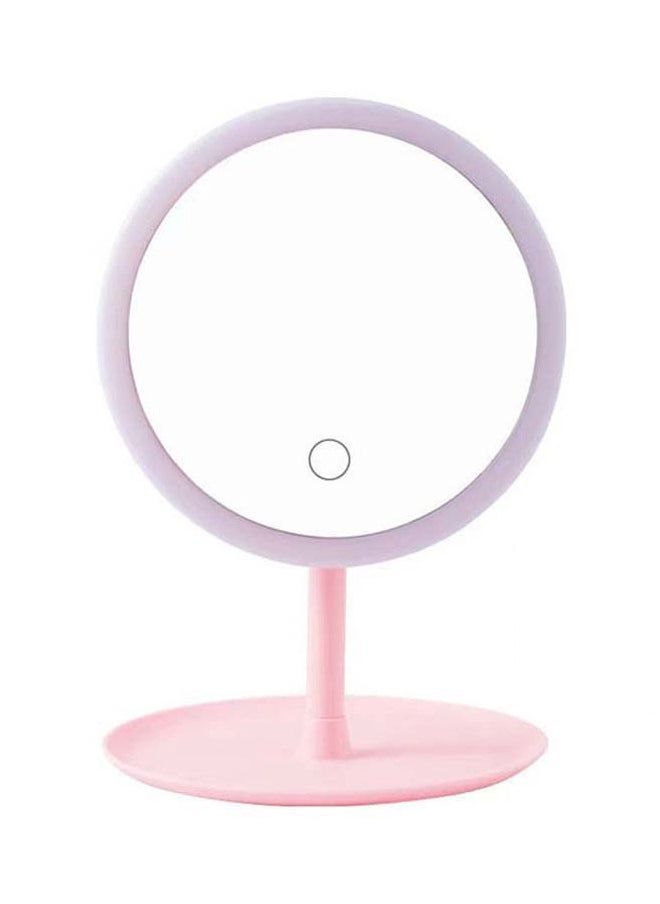 Makeup Mirror With Lights Pink