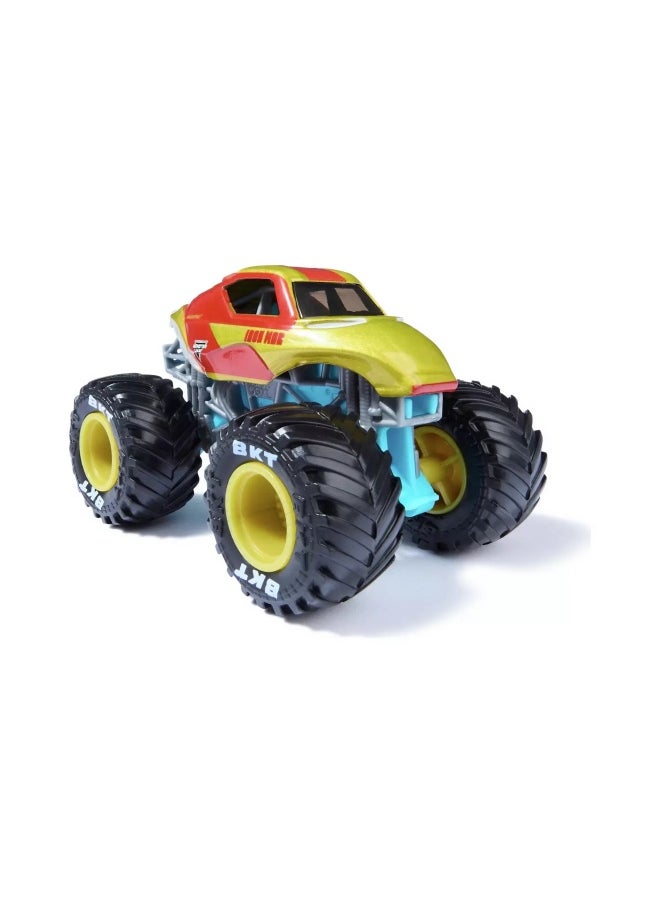 Monster Jam Marvel Iron Man Vs. War Machine Die-Cast Monster Trucks