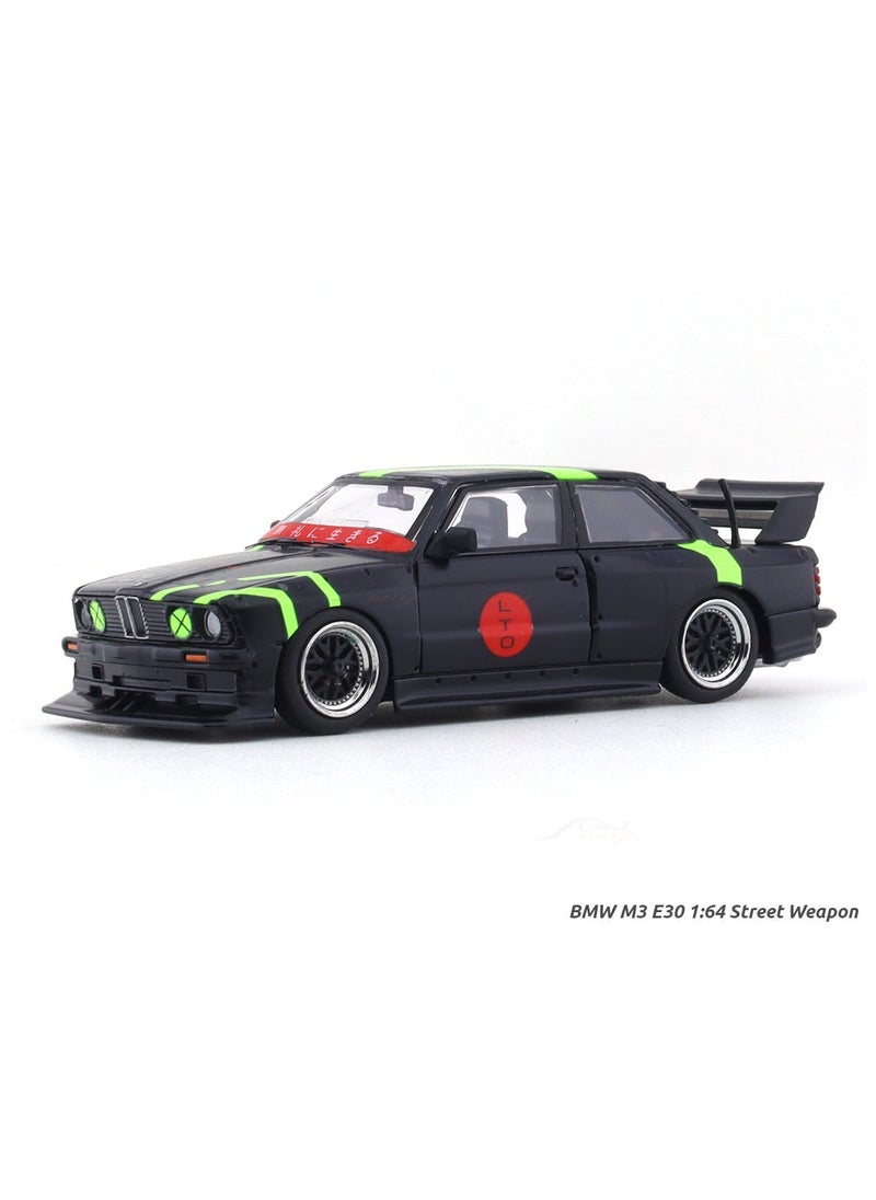 1:24 BMW M3 Sport EVO Alloy Sports Car Model Diecasts Metal Track Racing Car Vehicles Model Simulation Sound Light Kids Toy Gift