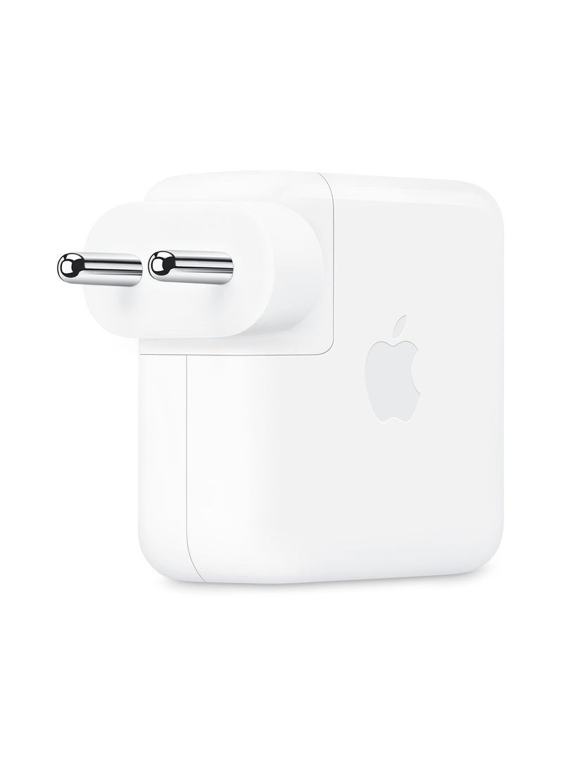 70W USB-C POWER ADAPTER-ZEE White
