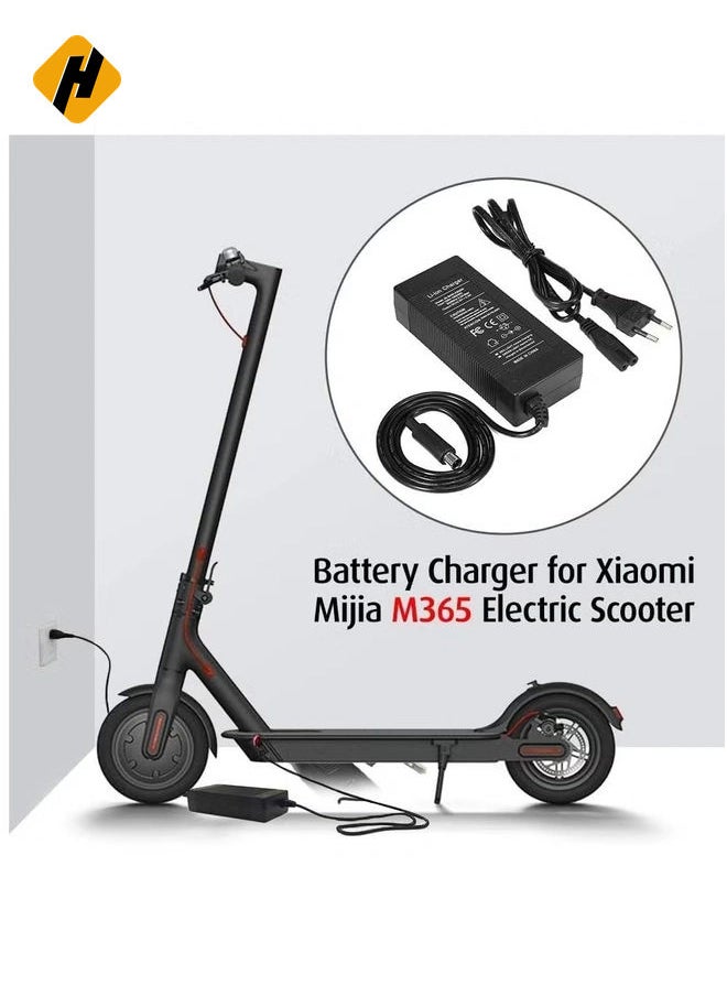 Electric Skateboard Battery Charger Power Supply, Replacement Charging Adapter for Xiaomi Mijia M365 Electric Scooter