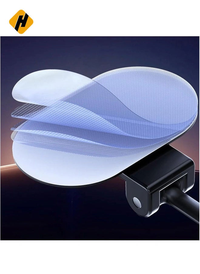 Magnetic Phone Car Mount - 360-Degree Rotating and Folding Stand for iPhone 15, 14, 13 Pro Max Plus with MagSafe Compatibility