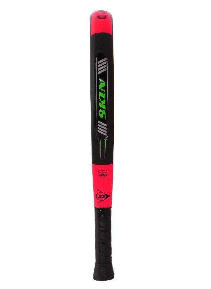 Dunlop Skin Control Padel Racket, Black/Green/Red, Unisex Adult