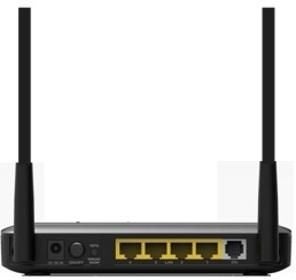 4-Port 300Mbps Wireless N ADSL2 + Router Black