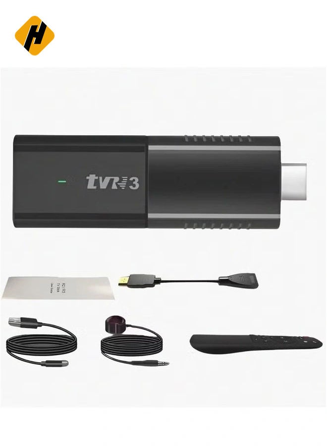 TV Stick TVR3 Remote Control, 2GB RAM + 16GB ROM, 1080P HDR, 4K Portable Streaming Media Player, Android 12.1, Quad-Core, 4G/5G WiFi, Google Assistant