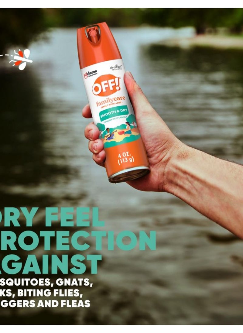 OFF! Family Care Insect & Mosquito Repellent (4 Ounce (Pack of 2))