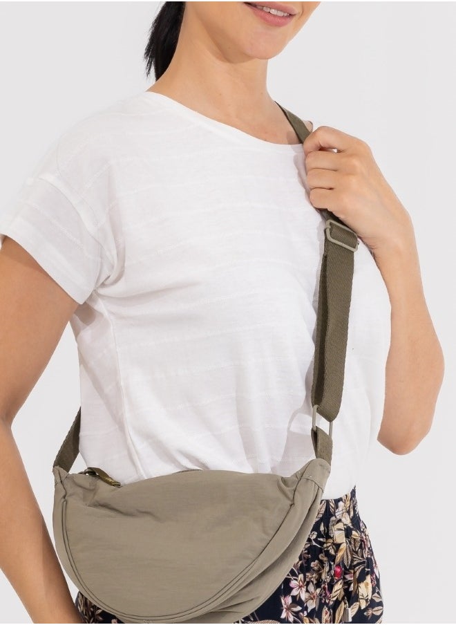 Versatile Crossbody Bag - Khaki