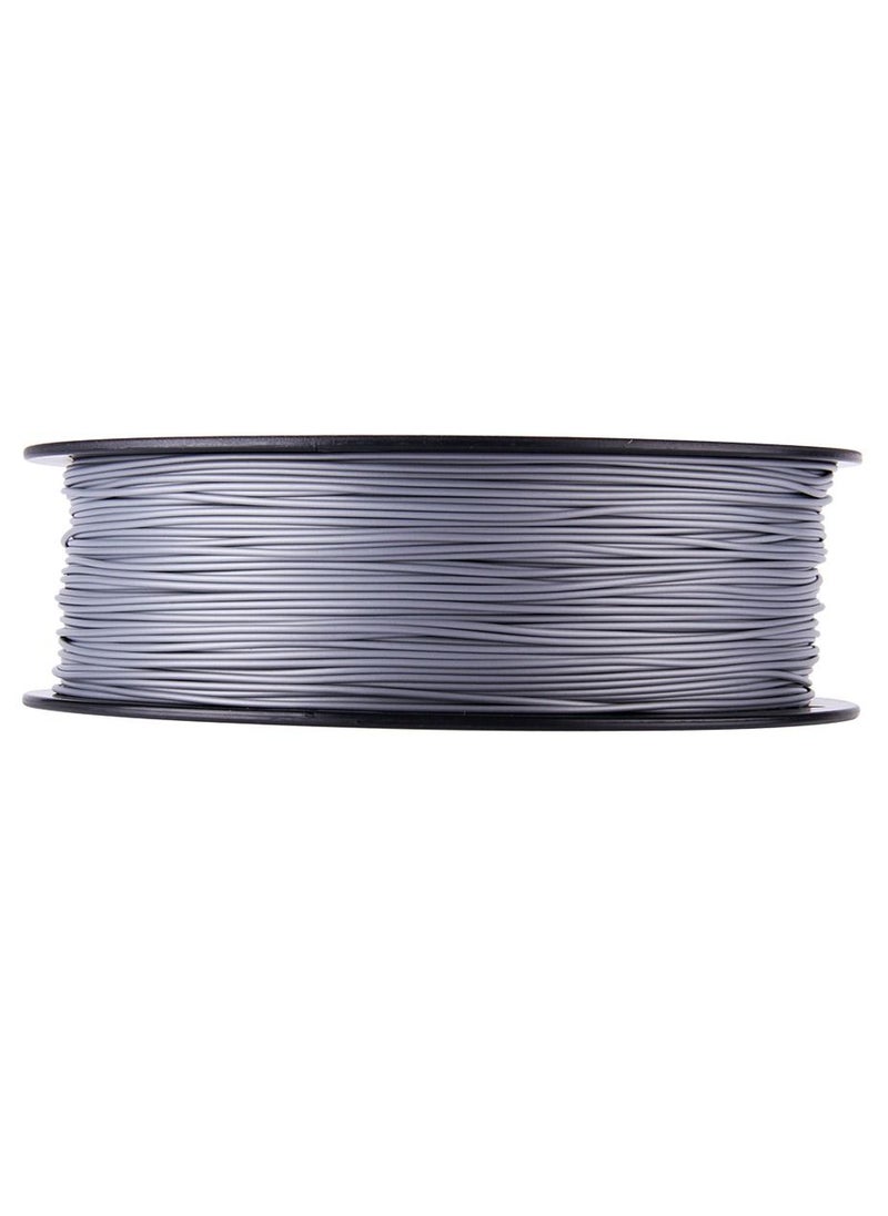 Esun 3D Printer Filament PLA+ 1.75 mm Dimensional Accuracy +/- 0.05 mm 1 Kg (2.2 lbs) Spool 3D Printing Material for 3D Printers – Silver