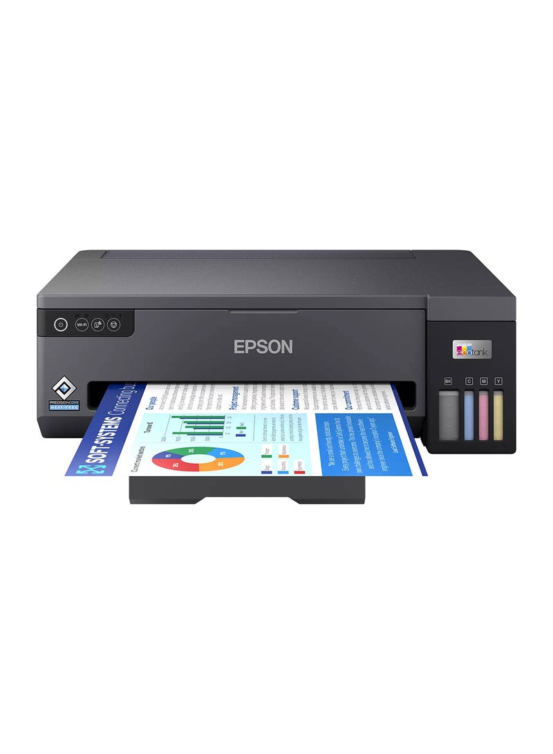 L11050 Printer, Up to 15 IPM Print Speed, Wi-Fi Direct, High Yield Ink Bottles, Epson Connect, Integrated Front Facing Ink Tank System, Bi-Directional Printing, C11CK39403DA Black