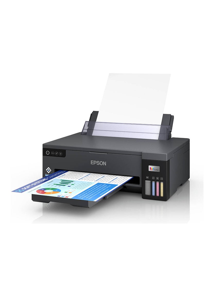 L11050 Printer, Up to 15 IPM Print Speed, Wi-Fi Direct, High Yield Ink Bottles, Epson Connect, Integrated Front Facing Ink Tank System, Bi-Directional Printing, C11CK39403DA Black