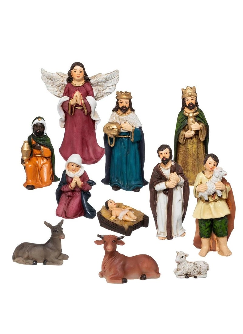 Feeric Resin Nativity Characters (11 Pc.)