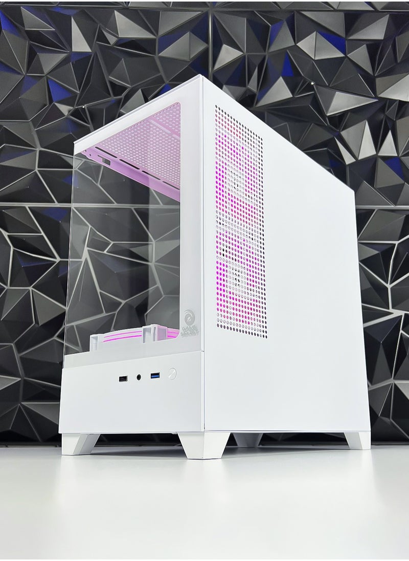 Nova Skye Gaming PC - Intel Core i5-13400F Processor | NVIDIA RTX 4060 8GB GPU | 16GB DDR4 RAM | 1TB M.2 NVMe SSD + 2TB HDD | ARGB Air Cooler | WiFi + Bluetooth Ready | Windows 11 Pro | Game Sekret Desktop Computer Tower (White)