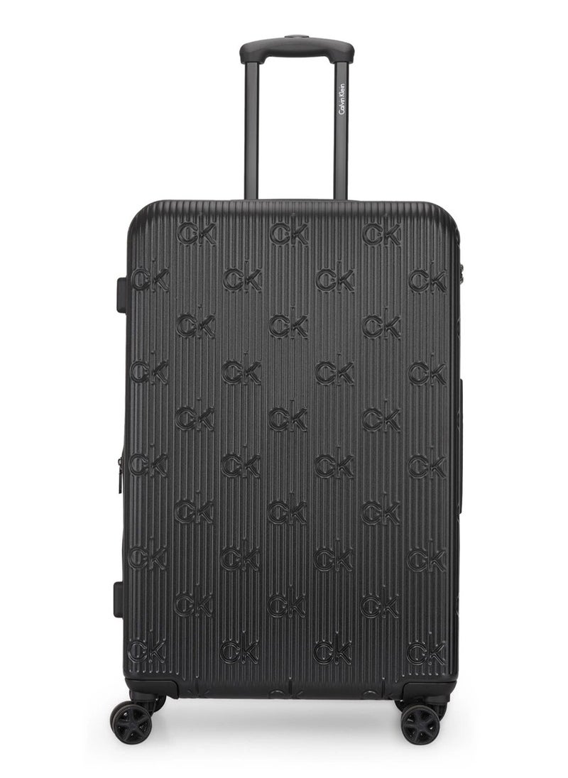 Insignia 2.0 Hardside Spinner Luggage On Wheels, Ultra Lightweight ABS, 4 Double Wheels Color Black