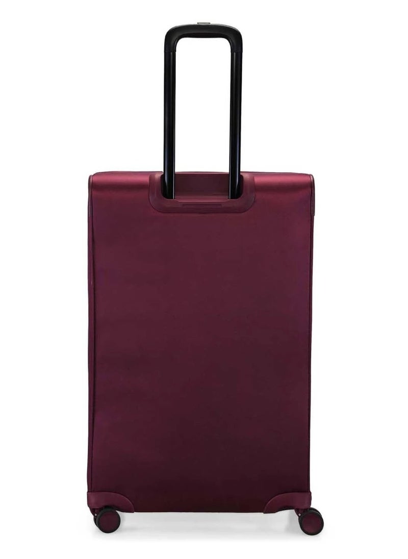 Escape softside spinner luggage on wheels, ultra lightweight ABS, 4 double wheels Color Mauve