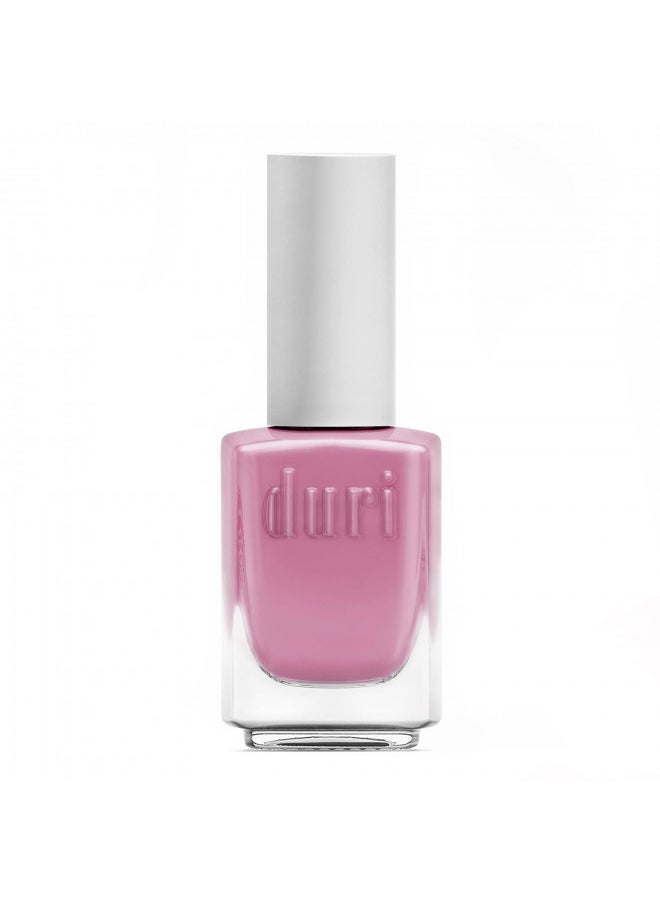 duri Nail Polish, 409 Ice And Desire, French Manicure Light Lavender Pink, Sheer Coverage, Fast Drying, 0.5 Fl Oz