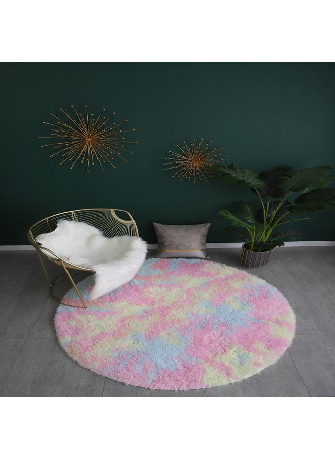 Soft Faux Sheepskin Fur Area Rugs Multicolour 80cm