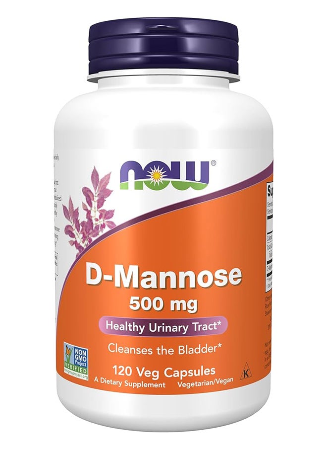 D-Mannose 500Mg 120 Vcaps