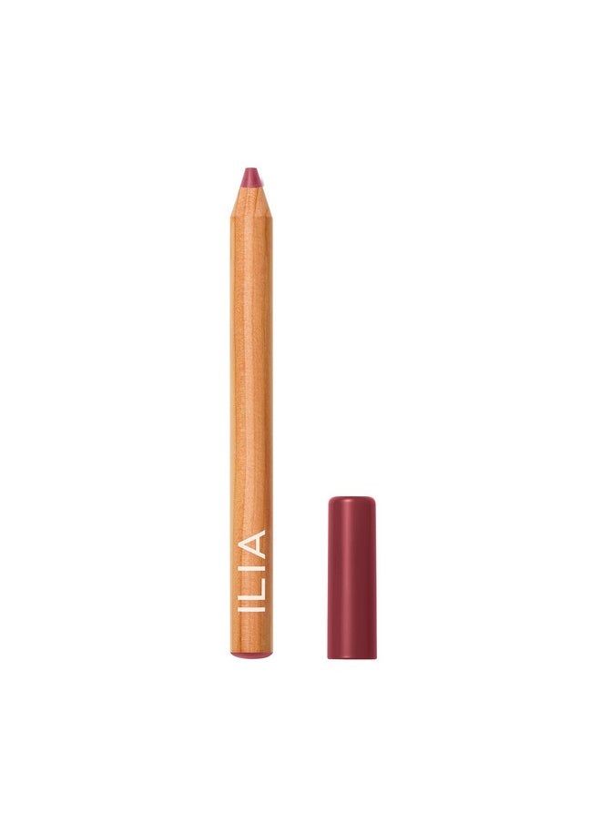 - Lip Sketch Hydrating Crayon | Non-Toxic, Cruelty-Free, Hyaluronic Acid, Hydrating + Long Lasting, Crease-Resistant, Demi-Matte (Rhyme)