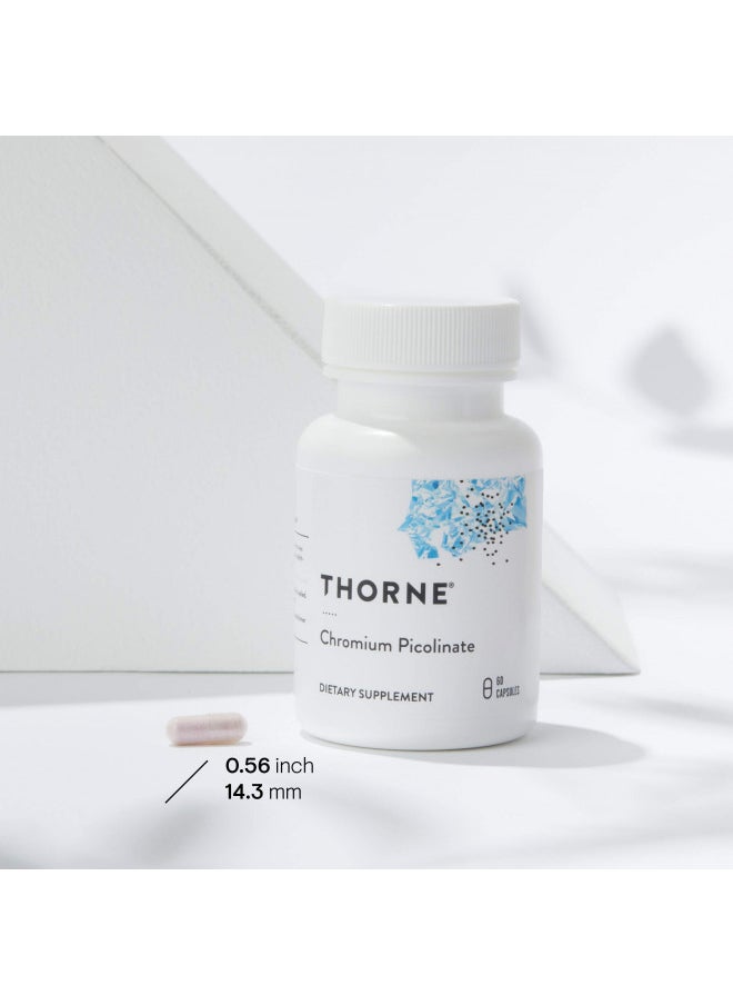 Thorne Chromium Picolinate   500Mcg Chromium   60 Capsules