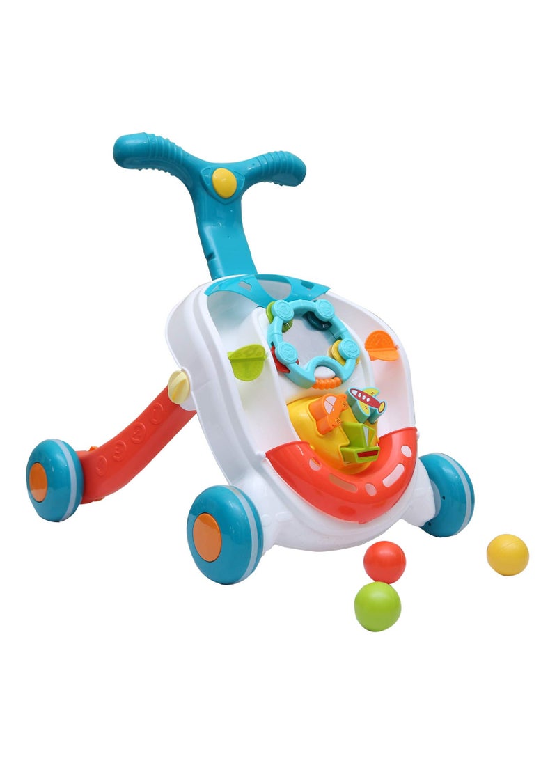 Smartcraft Baby Rolling Ball Walker, Baby Walker with Music, Suitable for Babies of 1-4 Years -Multicolor