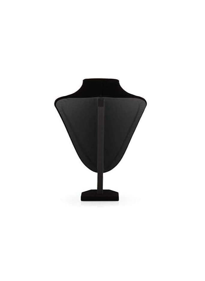 𝐅𝐅𝐃 Jewelry Stand Neckmanniquin Necklace Holder Model Bust Stand Necklace Chain Jewelry Bust Neck Display Stand Holder Mannequin Black Velvet Necklace Jewelry Display Stand Necklace