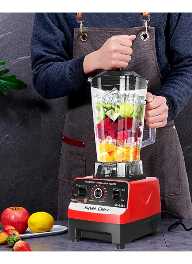 Multifunctional Blender, Suitable for Home Use, Food Preparation And Ice Crushing Mixer