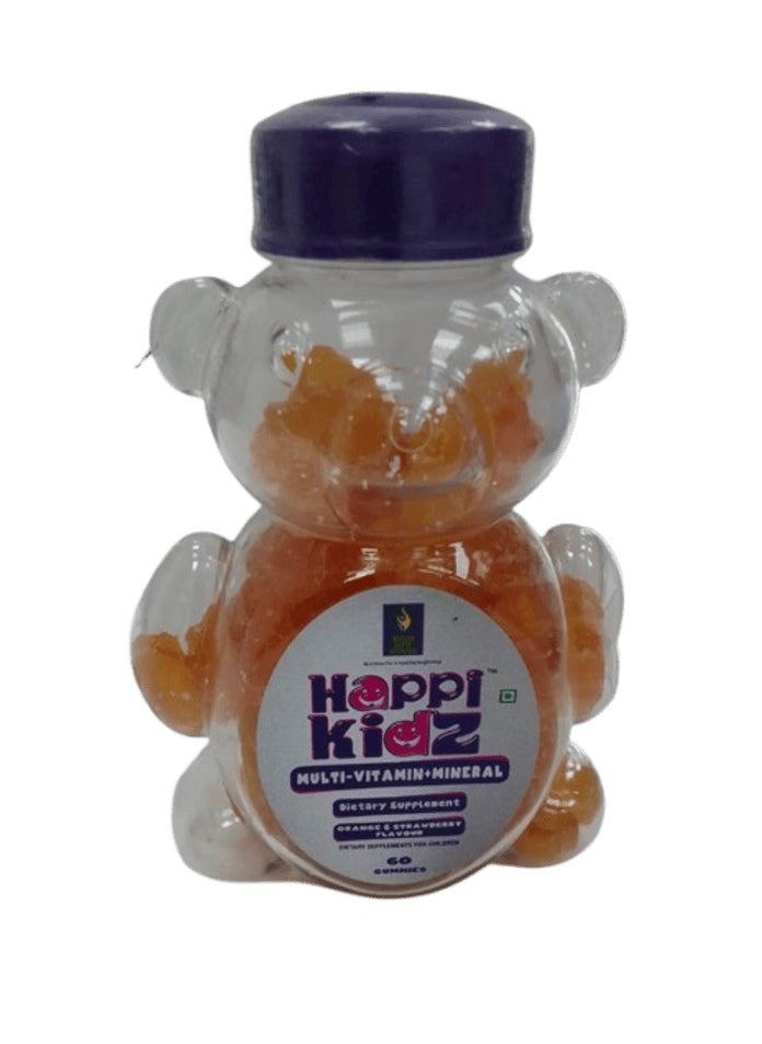 HAPPI KIDZ Multi-Vitamin + Mineral Gummie 60s