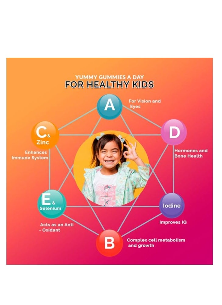 HAPPI KIDZ Multi-Vitamin + Mineral Gummie 60s