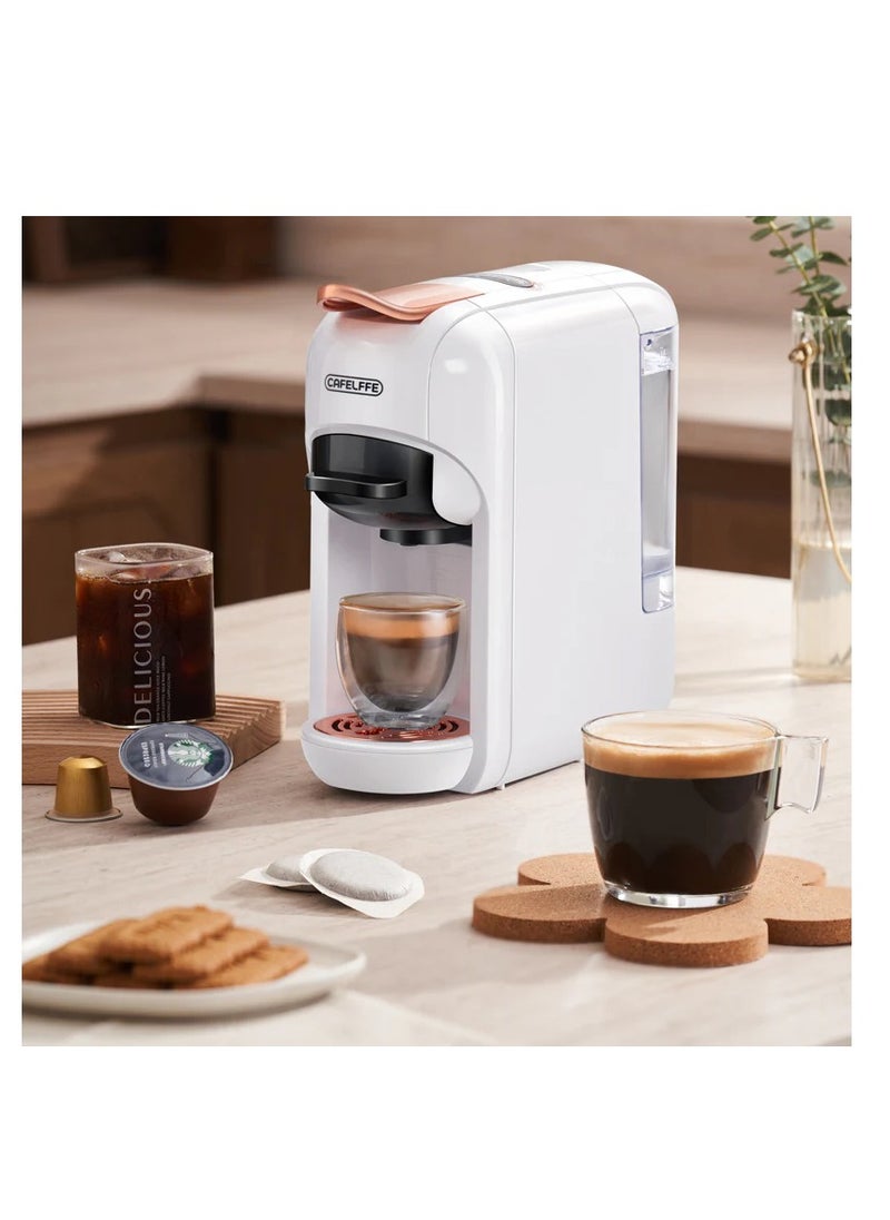 5-in-1 Hot Cold Capsule Espressoe Machine