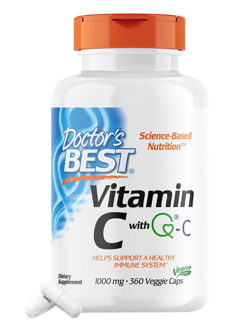 Vitamin C With Qualic 1000 Mg Healthy Immune System 360 Count Pack Of 1