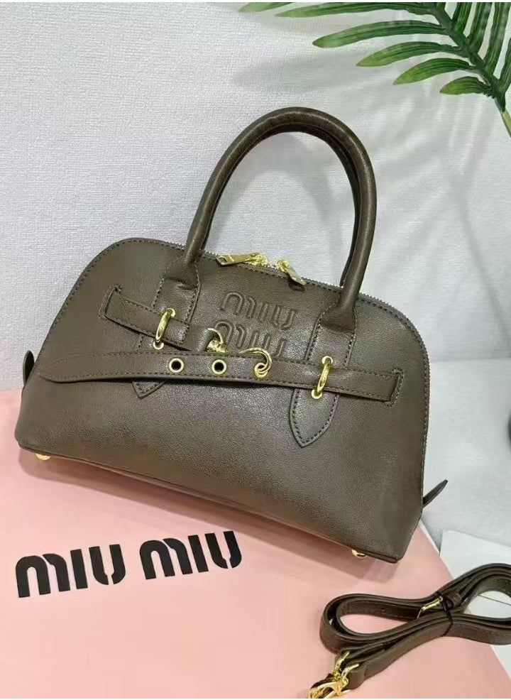 MIU Aventure nappa leather top-handle bag