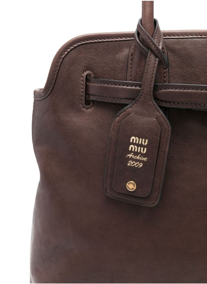 MIU Aventure Nappa Leather Bag