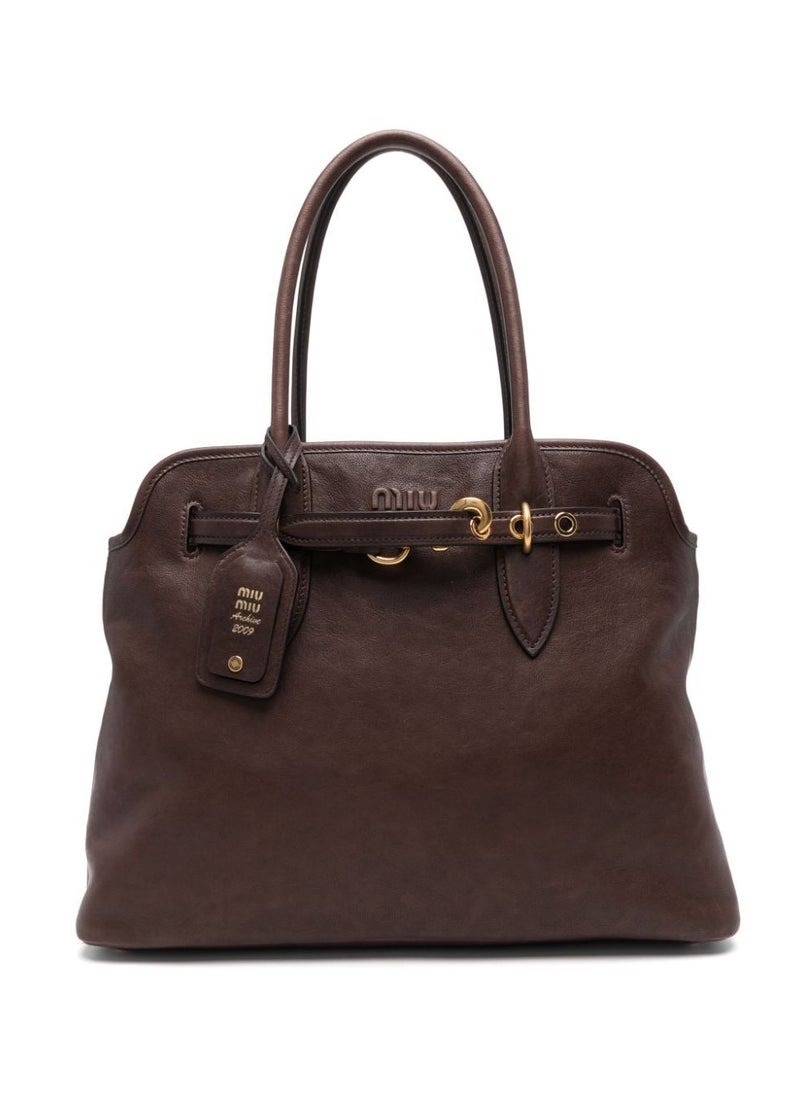 MIU Aventure Nappa Leather Bag