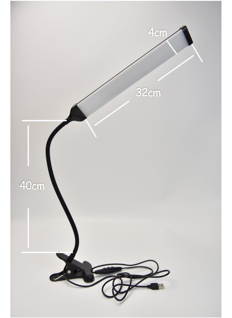 LED Desk Lamp New Stand Eye Caring 3 Color Modes Dimmable