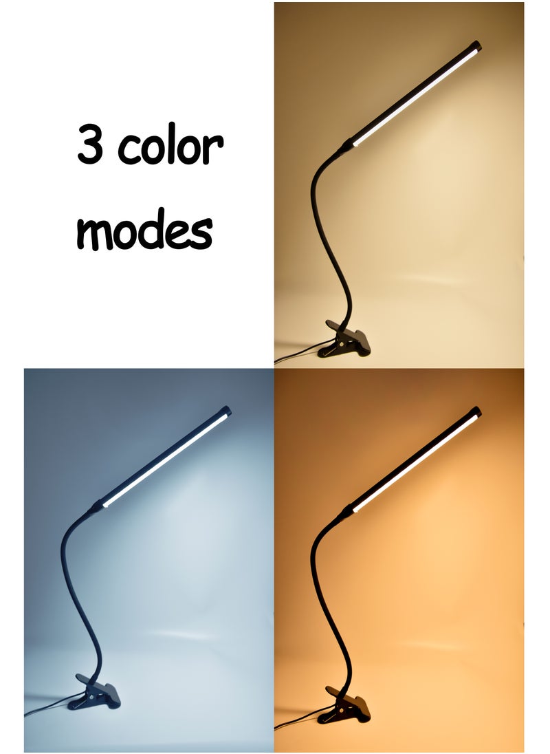 LED Desk Lamp New Stand Eye Caring 3 Color Modes Dimmable