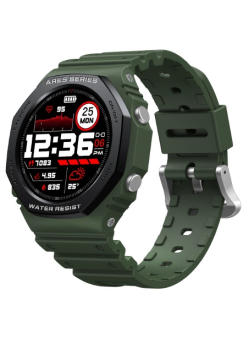 Zeblaze Ares 2 1.09 inch Color Touch Screen 5ATM Waterproof Smart Watch Support Sleep Monitoring  Heart Rate Monitoring  Blood Pressure Monitoring  Multisports Mode