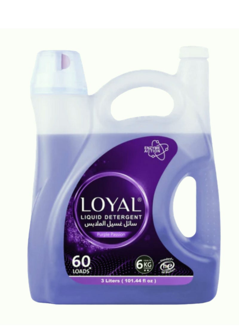 Lavender Laundry Detergent Liquid 3L Purple