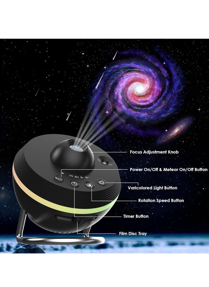 New Planetarium Star Projector for Bedroom – 4K Starry Sky Projector with 13 Replaceable Galaxy Discs, HD Image, Large Projection Area, Night Light for Kids u0026 Adults, Ceiling Home Decor