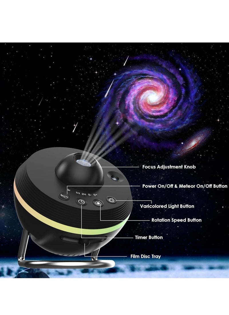 Planetarium Star Projector for Bedroom – 4K Starry Sky Projector with 13 Replaceable Galaxy Discs, HD Image, Large Projection Area, Night Light for Kids u0026 Adults, Ceiling Home Decor