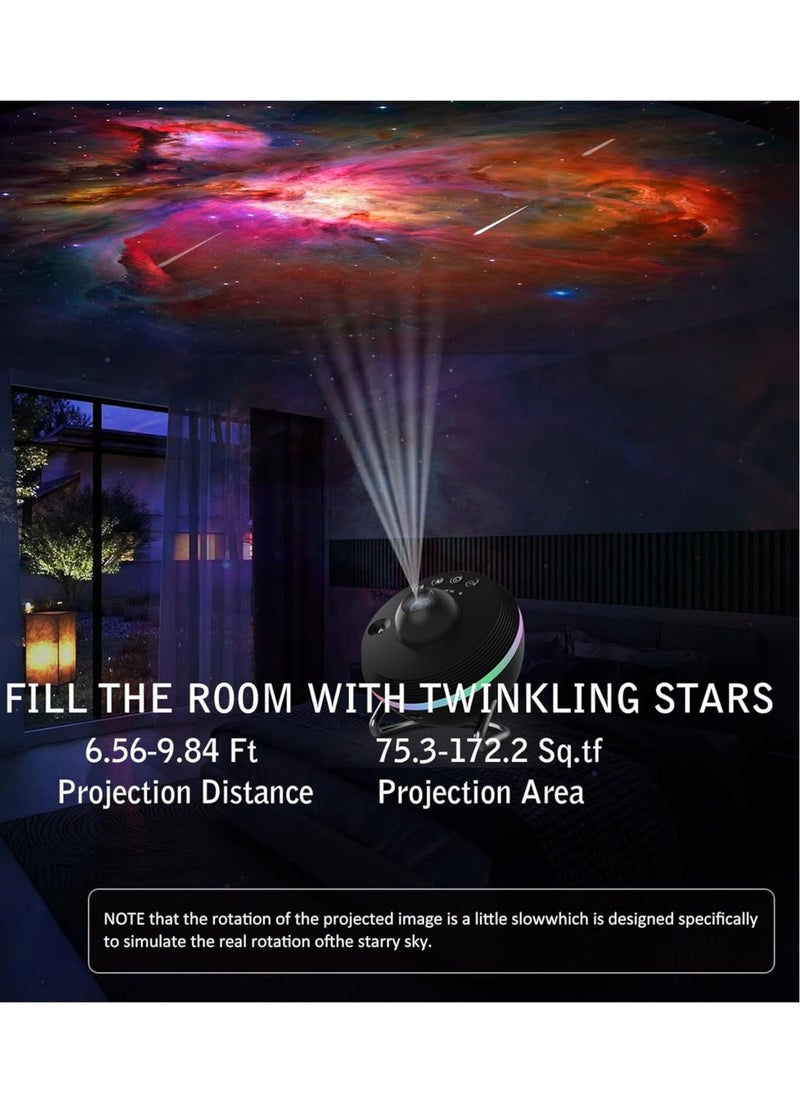 Planetarium Star Projector for Bedroom – 4K Starry Sky Projector with 13 Replaceable Galaxy Discs, HD Image, Large Projection Area, Night Light for Kids u0026 Adults, Ceiling Home Decor