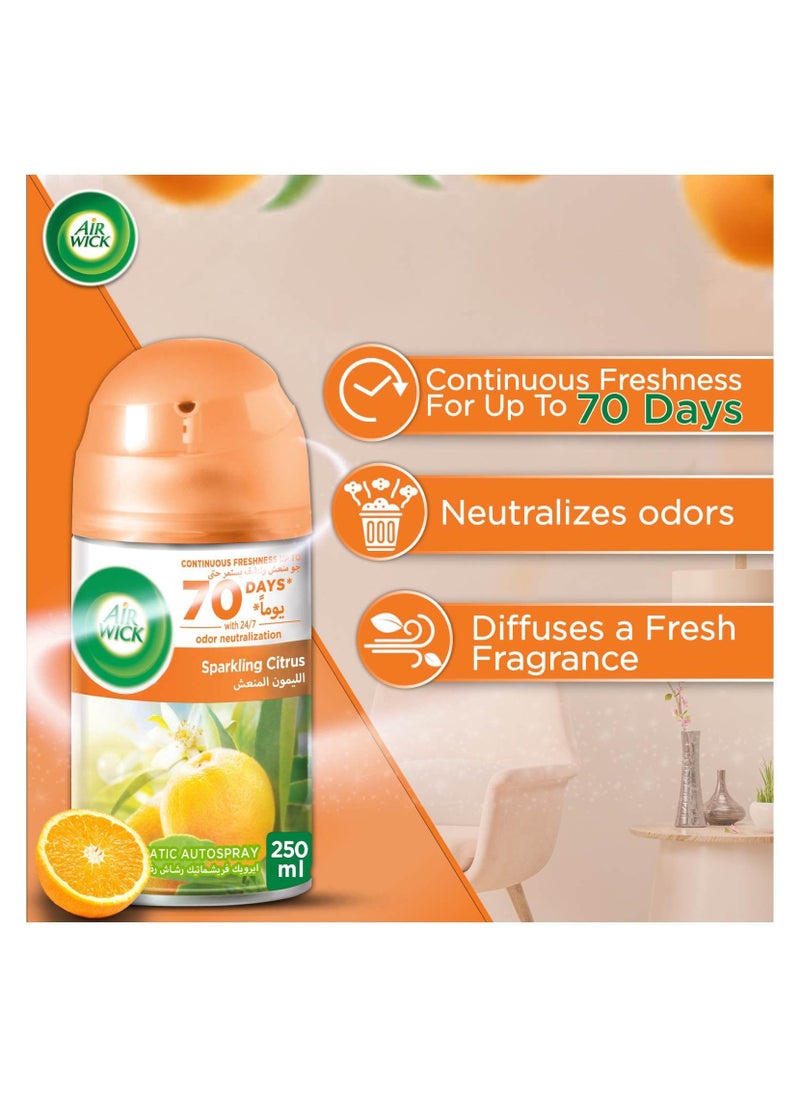 Freshmatic Autospray Sparkling Citrus Fragrance 250 ML