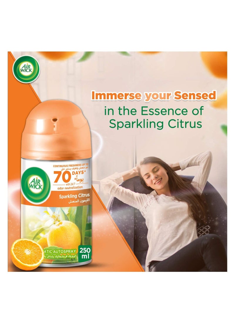 Freshmatic Autospray Sparkling Citrus Fragrance 250 ML