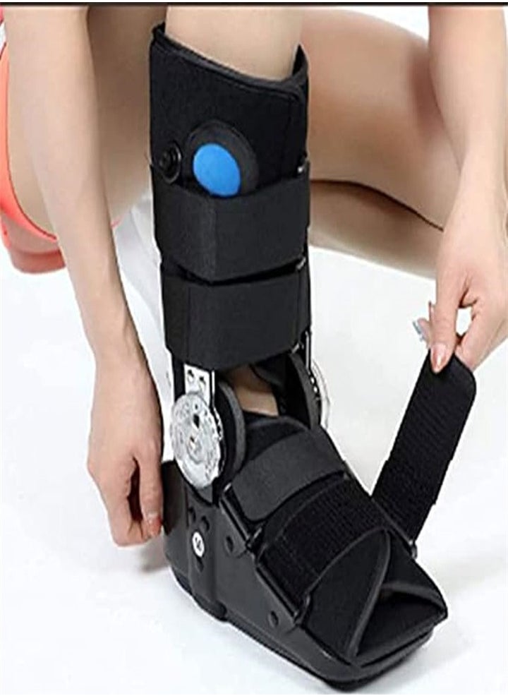 Upgraded Adjustable Chuck Plantar Fasciitis Fracture Boots, Ultralight Adjustable Achilles Tendonitis Rest Splint for Foot Drop Correction Braces, Unisex, Suitable for Left and Right Foot