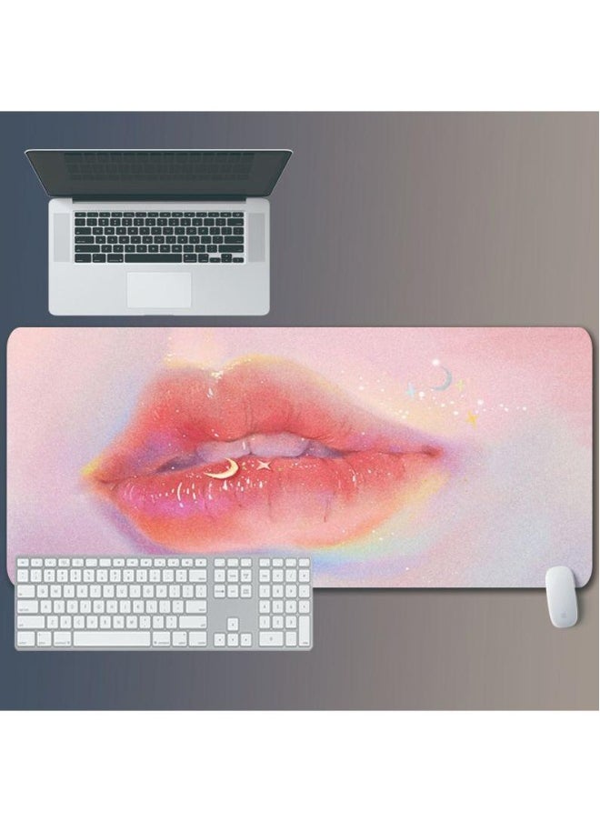 Sailor Moon Gift For Girls Gaming Mouse Pad Extended Large Mat Desk Pad Stitched Edges Mousepad Long Mouse Pad And Non-Slip Rubber Base Mice Pad 800X300X5mm