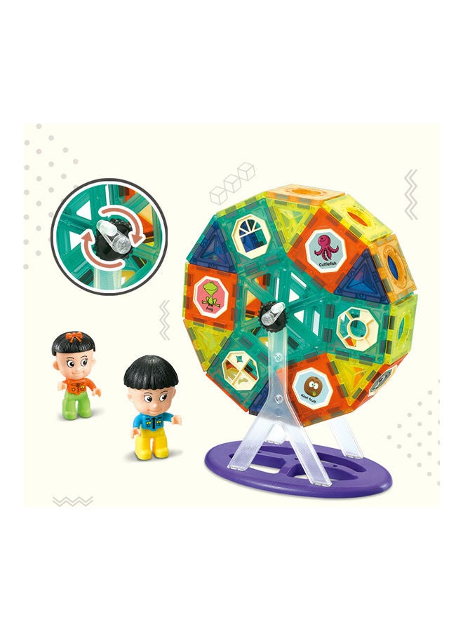 71 Piece Set Magnetic Building Block 3D Construction Creativity Beyond Imagination Inspirational Recreational Educational Conventional Magnetic Disc Ball Track